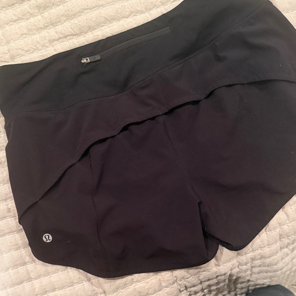 lululemon athletica Women's black shorts size 8